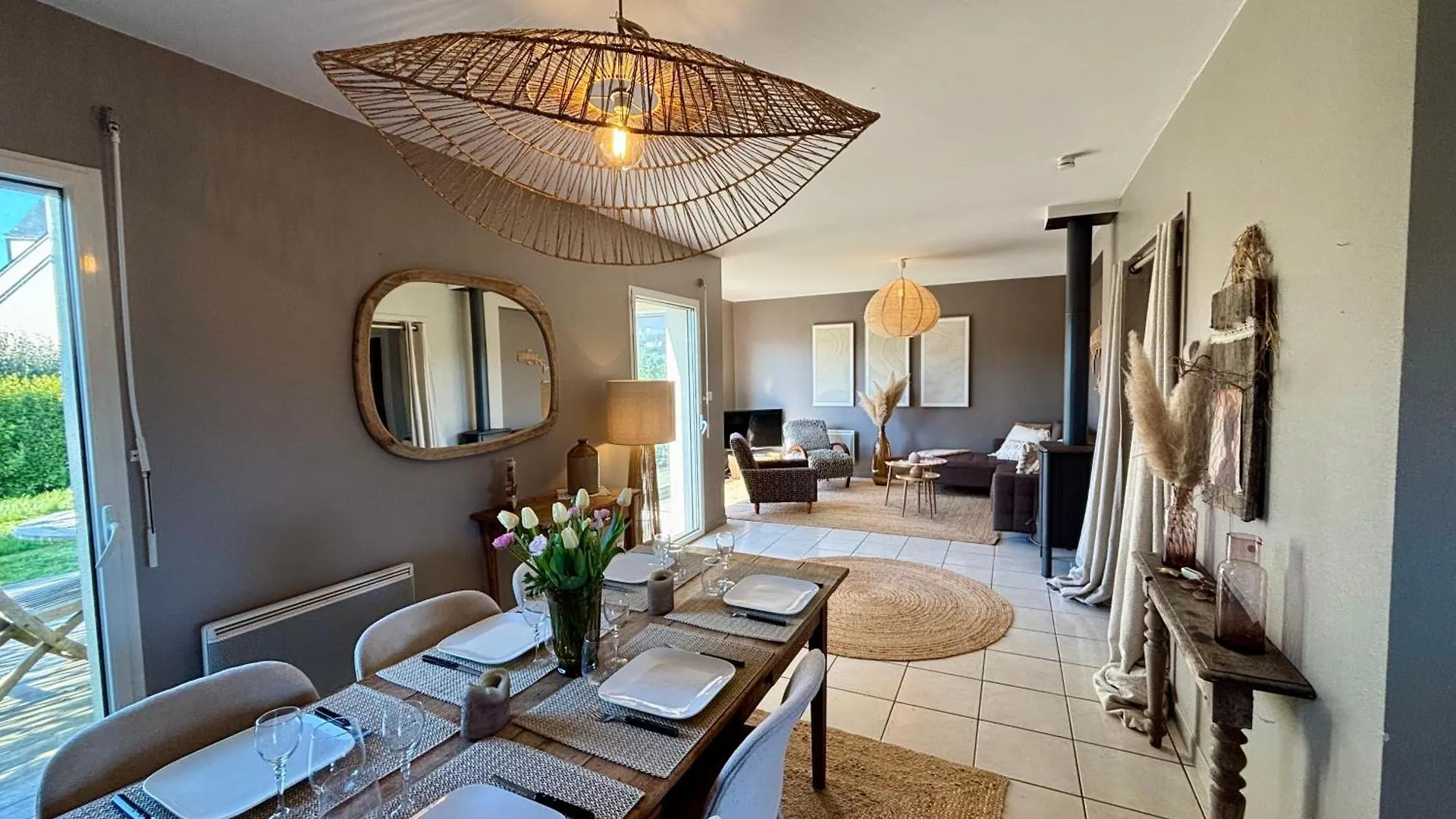 Сasa de vacaciones Le Cocon Iode - 100M Des Plage - Terrasse & Jardin Clohars-Carnoët